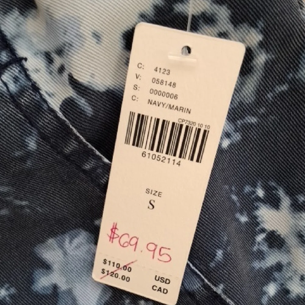 Anthropologie Floral Nomad Pant - Blue and Black - Picture 3 of 6